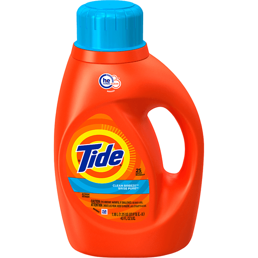 slide 7 of 16, Tide Detergent 40 oz, 40 oz