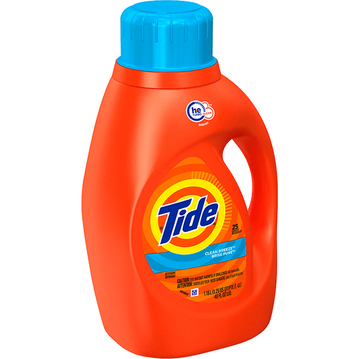 slide 8 of 16, Tide Detergent 40 oz, 40 oz