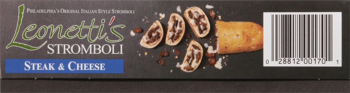 slide 7 of 14, Leonettis 2 Pack Steak & Cheese Stromboli 2 ea, 2 ct