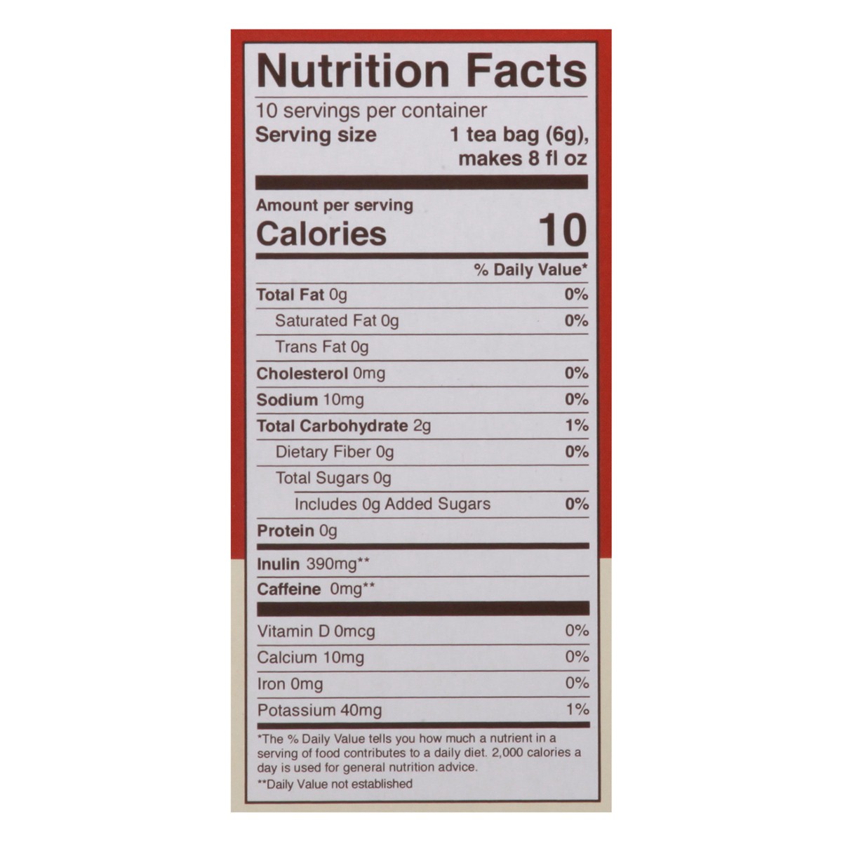 slide 13 of 14, Teeccino Tea Bags Organic Mushroom Tremella Tulsi Herbal Tea - 10 ct, 10 ct