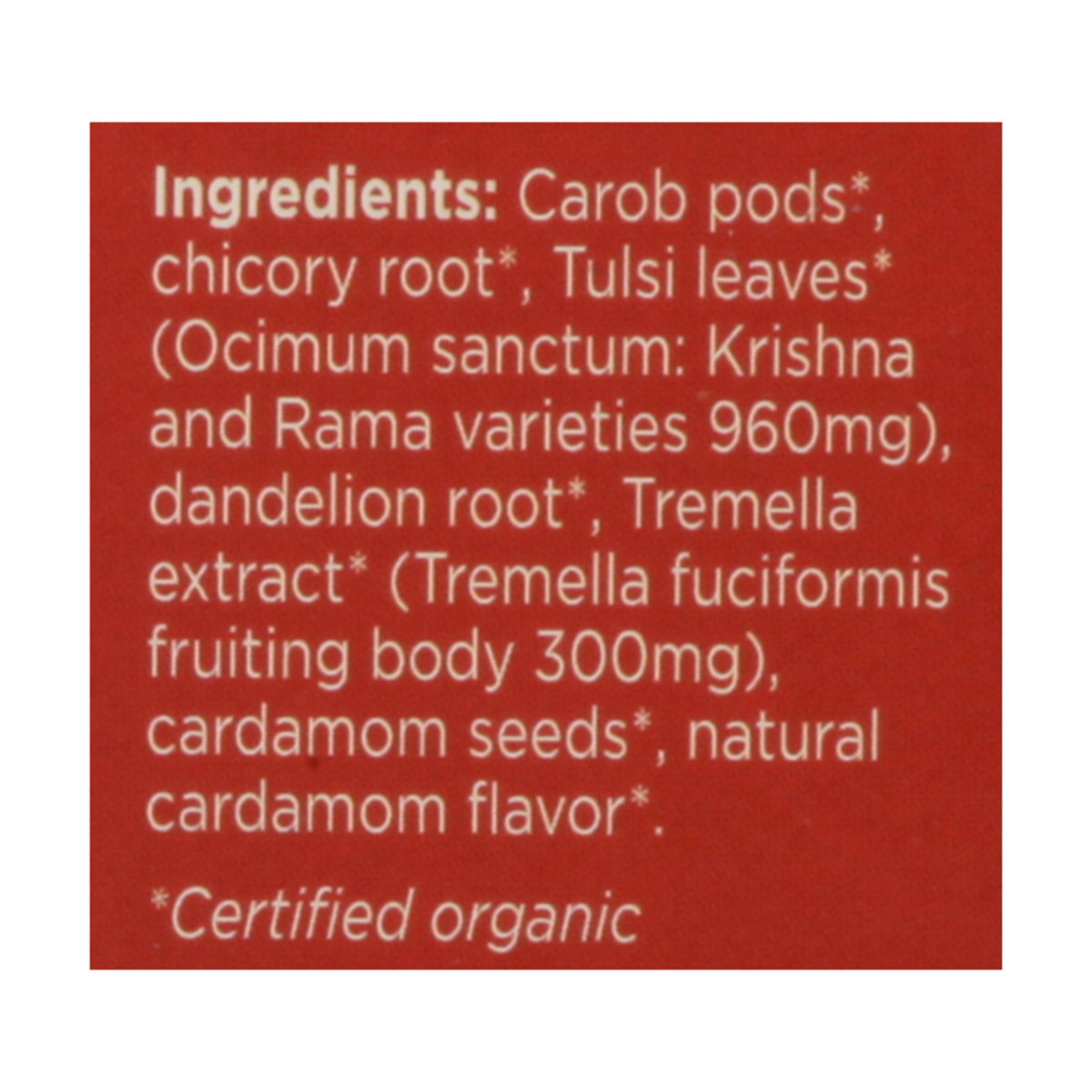 slide 8 of 14, Teeccino Tea Bags Organic Mushroom Tremella Tulsi Herbal Tea - 10 ct, 10 ct