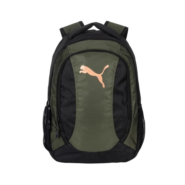 slide 1 of 5, Puma Evercat Equivalence Backpacks With 12" Laptop Pockets, Dark Green, Set Of 2 Backpacks, 12 in