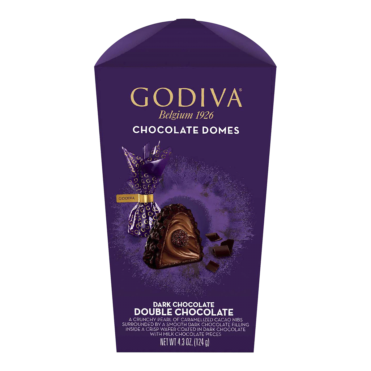 slide 1 of 4, Godiva Chocolatier Domes Chocolate Flowerbox, 4.3 oz