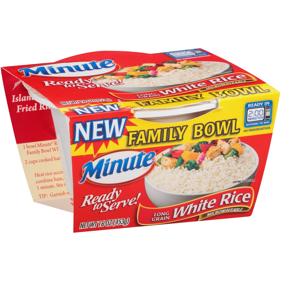 slide 7 of 8, Minute Ready To Serve White Family Bowl, 16 oz