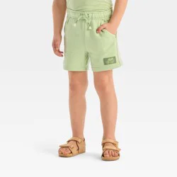 Toddler Boys' French Terry Knit Pull-On Above Knee Shorts - Cat & Jack™ Green 12M