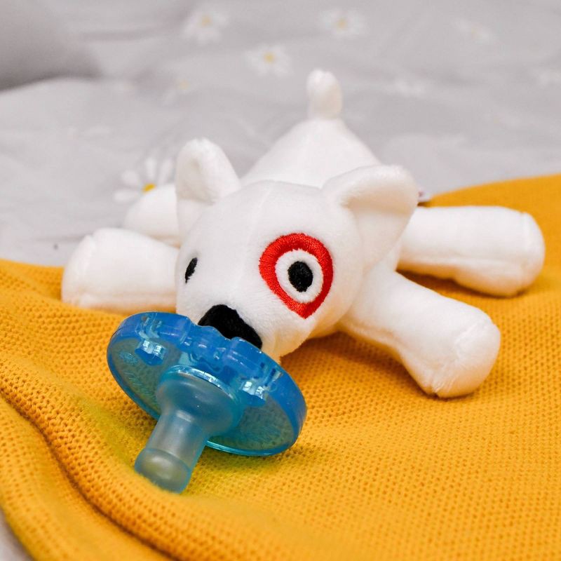 slide 7 of 8, WubbaNub Pacifier - Target Bullseye, 1 ct