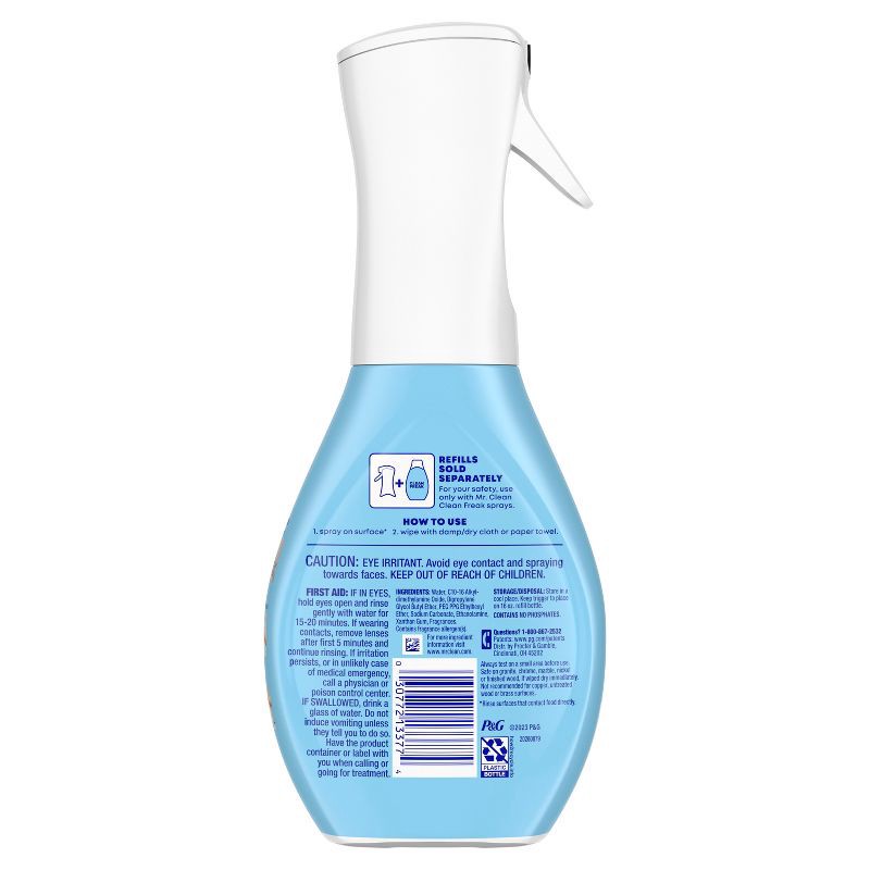slide 10 of 10, Mr. Clean Clean Freak Grapefruit Bathroom Foaming Surface Cleaner - 16 fl oz, 16 fl oz