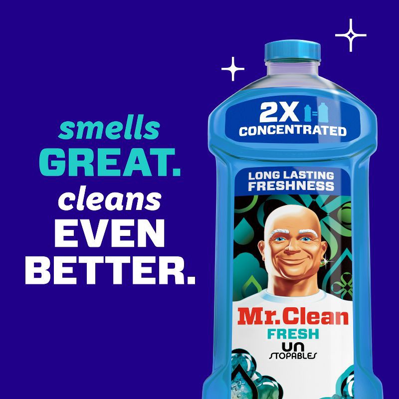 slide 6 of 9, Mr. Clean Fresh Dilute Unstopables Multi-Surface Cleaner - 23 fl oz, 23 fl oz