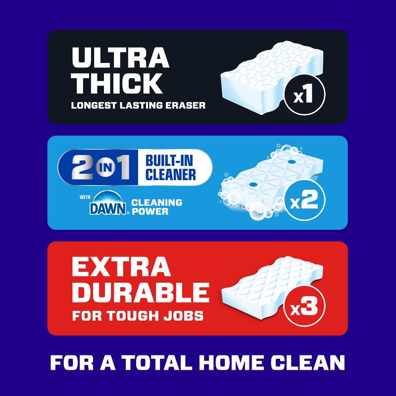 slide 2 of 13, Mr. Clean Magic Eraser Variety Pack Multi-Purpose Cleaner - 6ct, 6 ct