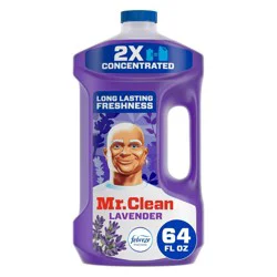Mr. Clean Lavender All-Purpose Floor Cleaning Liquid - 64 fl oz: Liquid, Plastic Bottle, Multipurpose