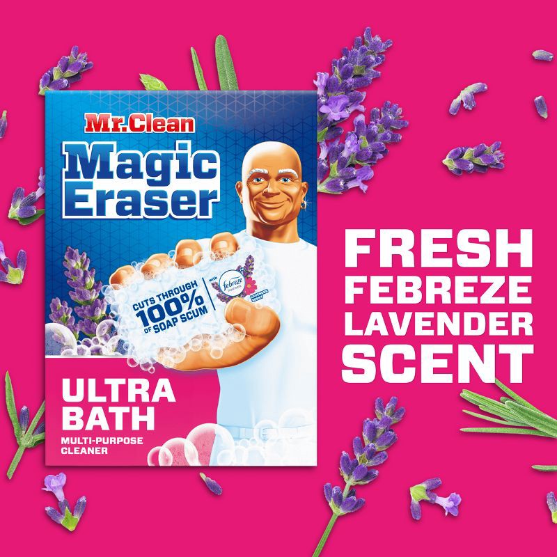 slide 7 of 10, Mr. Clean Magic Eraser Ultra Bath Multi-Purpose Cleaner - 3ct, 3 ct