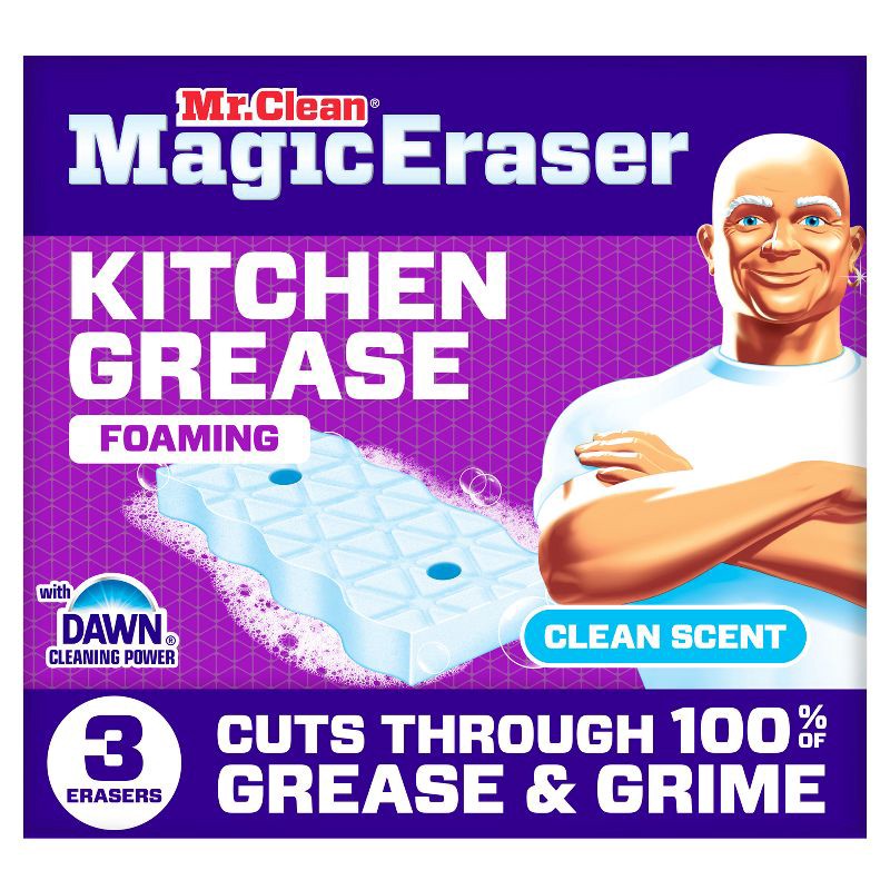 slide 1 of 14, Mr. Clean Magic Eraser Ultra Foamy Multi-Purpose Cleaner - 3ct, 3 ct
