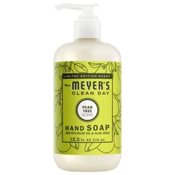 Mrs. Meyer's Clean Day LTO Liquid Hand Soap - Pear Tree - 12.5 fl oz: Contains Aloe, Lanolin-Free, Paraben-Free, Phthalate-Free