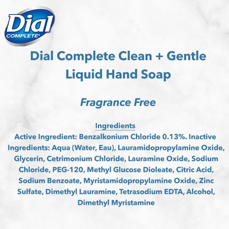 slide 10 of 10, Dial Antibacterial Sensitive Hand Soap - Fragrance Free - 11 fl oz, 11 fl oz