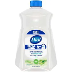 Dial Antibacterial Sensitive Hand Soap Gel Refill - Aloe - 52 fl oz