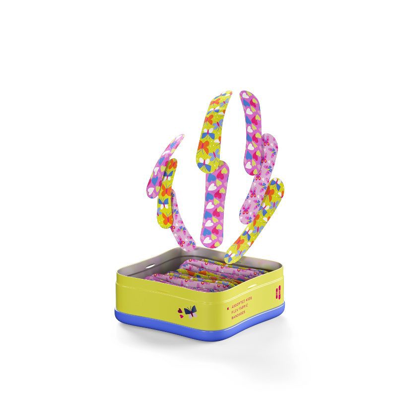 slide 2 of 8, Welly Butterfly Bandages - 48ct, 48 ct