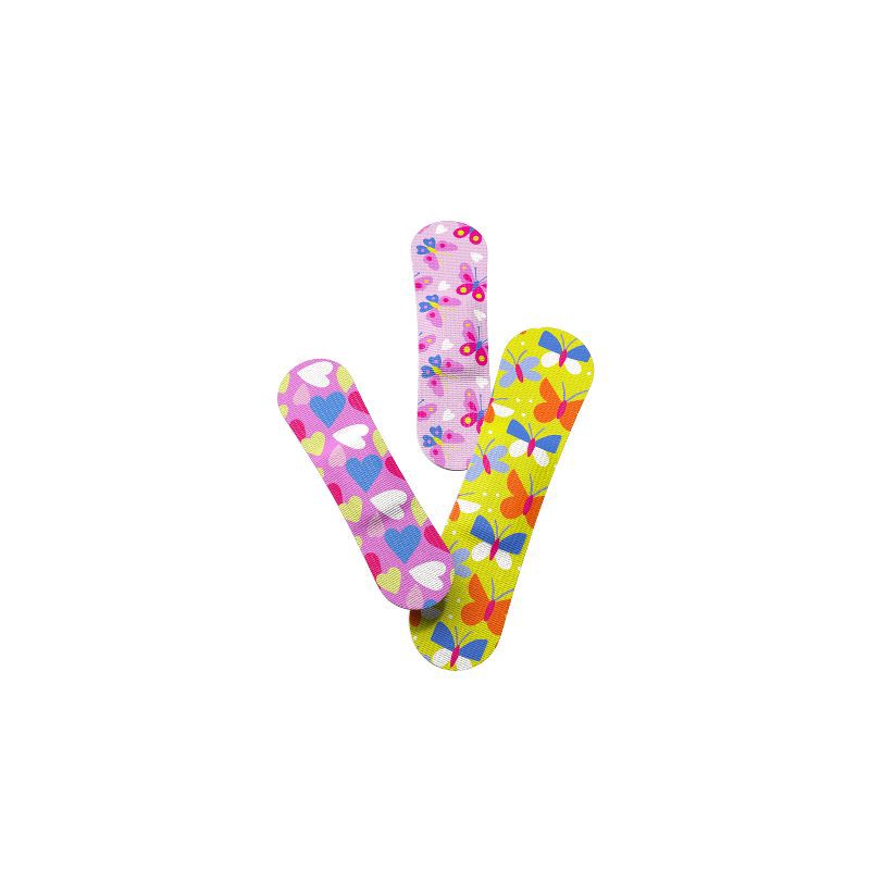 slide 4 of 8, Welly Butterfly Bandages - 48ct, 48 ct