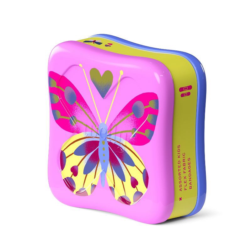 slide 8 of 8, Welly Butterfly Bandages - 48ct, 48 ct