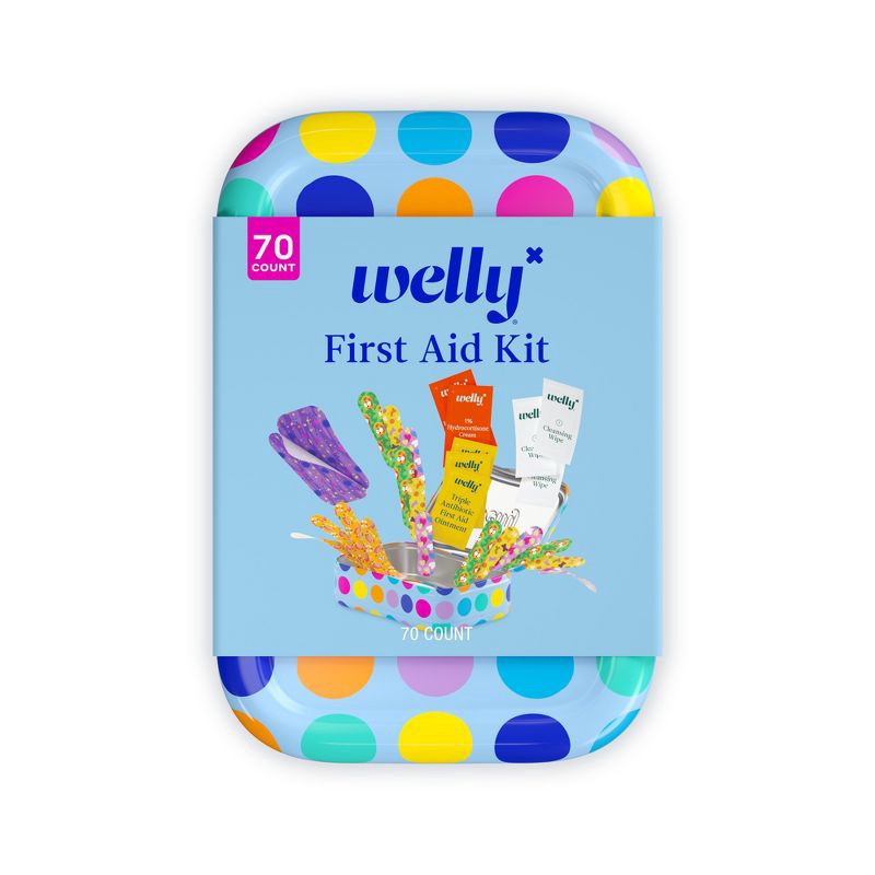 slide 1 of 9, Welly First Aid - 70ct, 70 ct