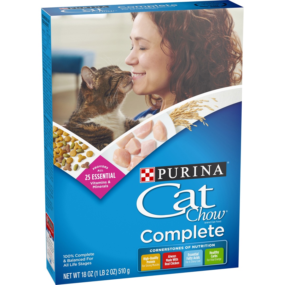 slide 5 of 9, Purina Cat Chow, 18 oz