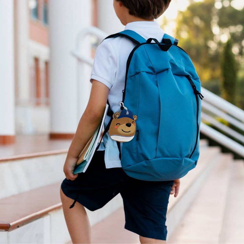 slide 2 of 3, MLB Los Angeles Dodgers Plushie Mascot Keychain: Sports Team Logo Bag Accessory, 1 ct