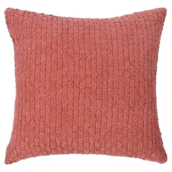 Haven + Key Woven Decorative Throw Pillow - Clay