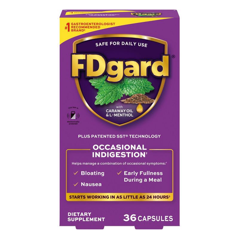 slide 1 of 7, FDgard Digestive Capsules - 36ct, 36 ct