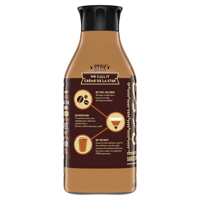 slide 3 of 10, SToK Cold Brew Cappuccino - 48oz, 48 oz