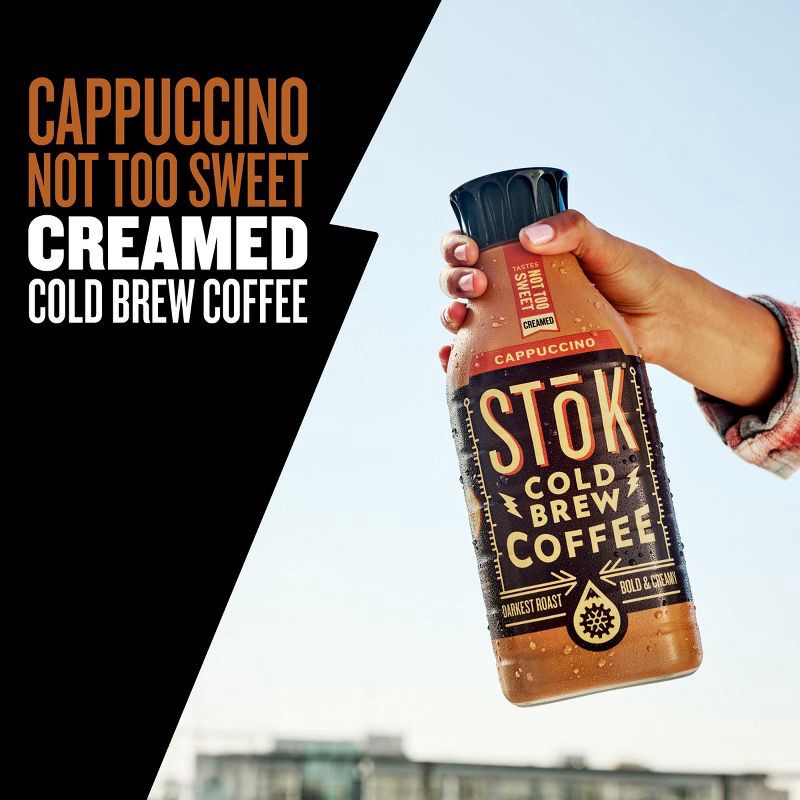 slide 3 of 13, SToK Cold Brew Cappuccino - 48oz, 48 oz
