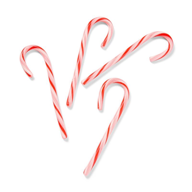 slide 3 of 3, Christmas Peppermint Red & White Candy Canes - 5.3oz/12ct - Favorite Day™, 5.3 oz, 12 ct