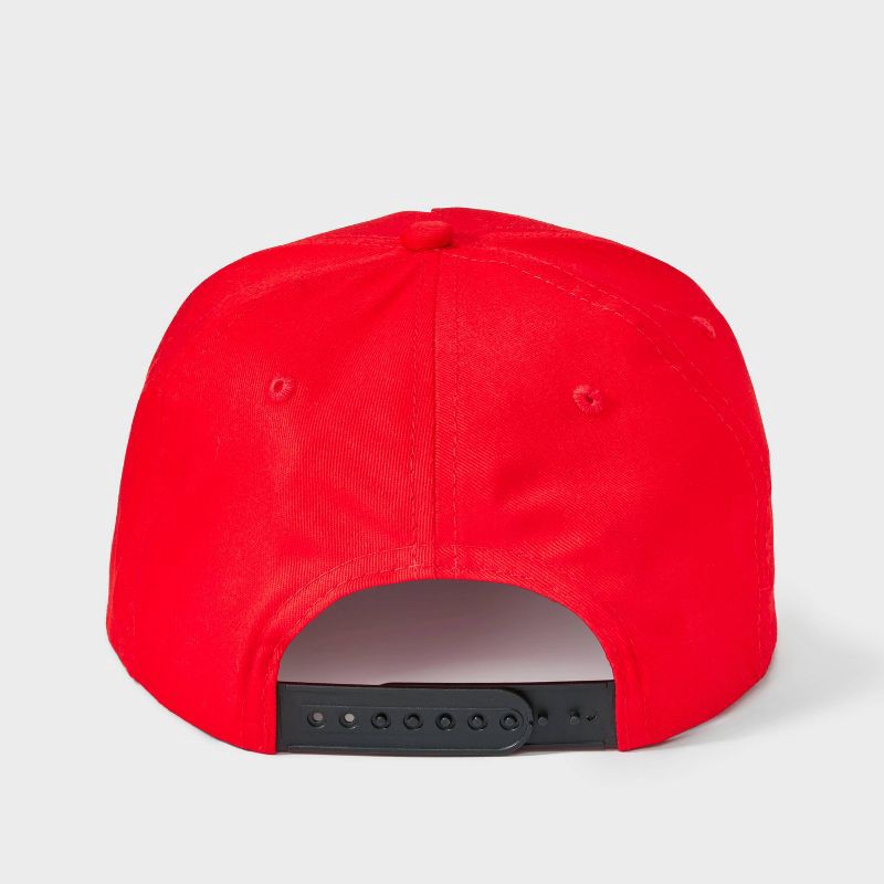 slide 2 of 3, Kids' Super Mario Baseball Hat - Red, 1 ct