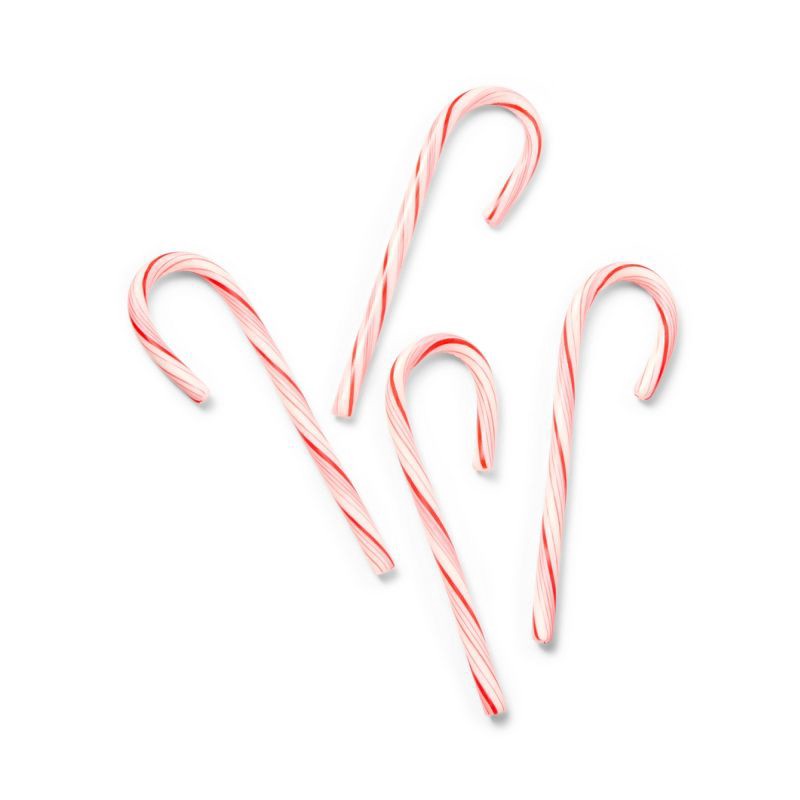 slide 3 of 3, Christmas Peppermint Red & White Candy Canes - 10.6oz/24ct - Favorite Day™, 10.6 oz, 24 ct