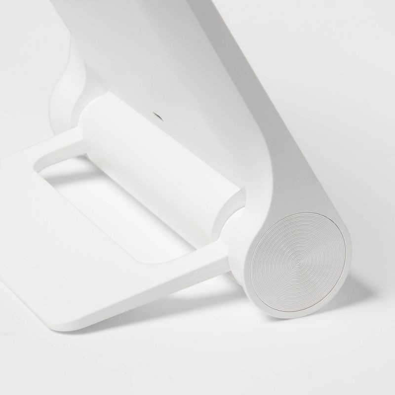 slide 3 of 3, LED Mirror - Room Essentials™: Rectangular Vanity Mirror with Lights, 1X Magnification, Spot Clean, Lithium Ion Battery Included, 1 ct