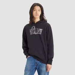 Levi's® Men's Batwing Palm Standard Fit Pullover Sweatshirt - Black XXL