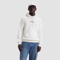 Levi's® Men's Cactus Logo Standard Fit Pullover Sweatshirt - White XL