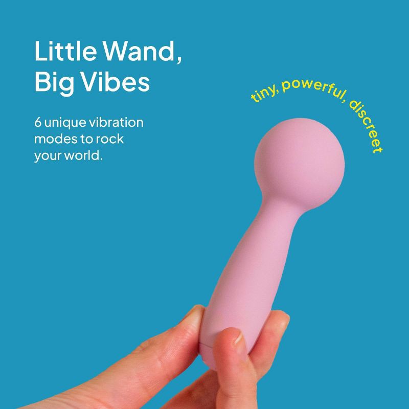 slide 4 of 11, Hello Cake Pocket Wand Mini Travel Vibrator, 1 ct