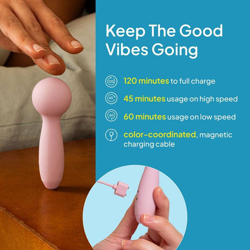 slide 6 of 11, Hello Cake Pocket Wand Mini Travel Vibrator, 1 ct