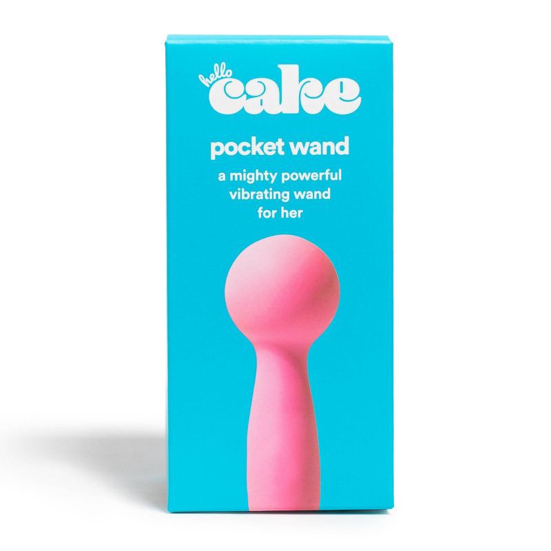 slide 8 of 11, Hello Cake Pocket Wand Mini Travel Vibrator, 1 ct