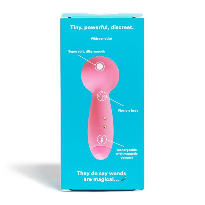 slide 10 of 11, Hello Cake Pocket Wand Mini Travel Vibrator, 1 ct