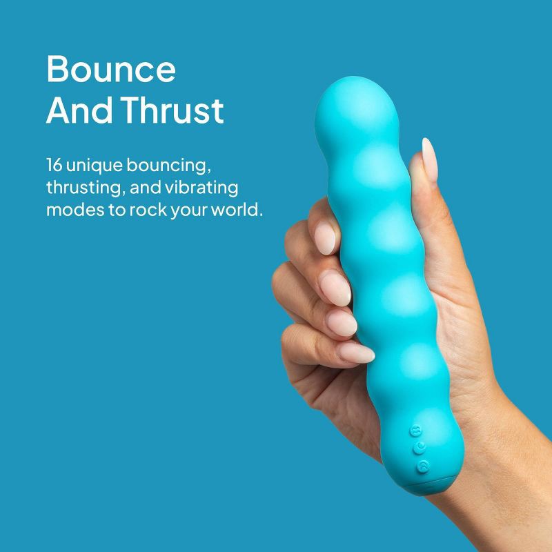 slide 4 of 10, Hello Cake Bounce Vibe Thrusting Vibrator, 1 ct