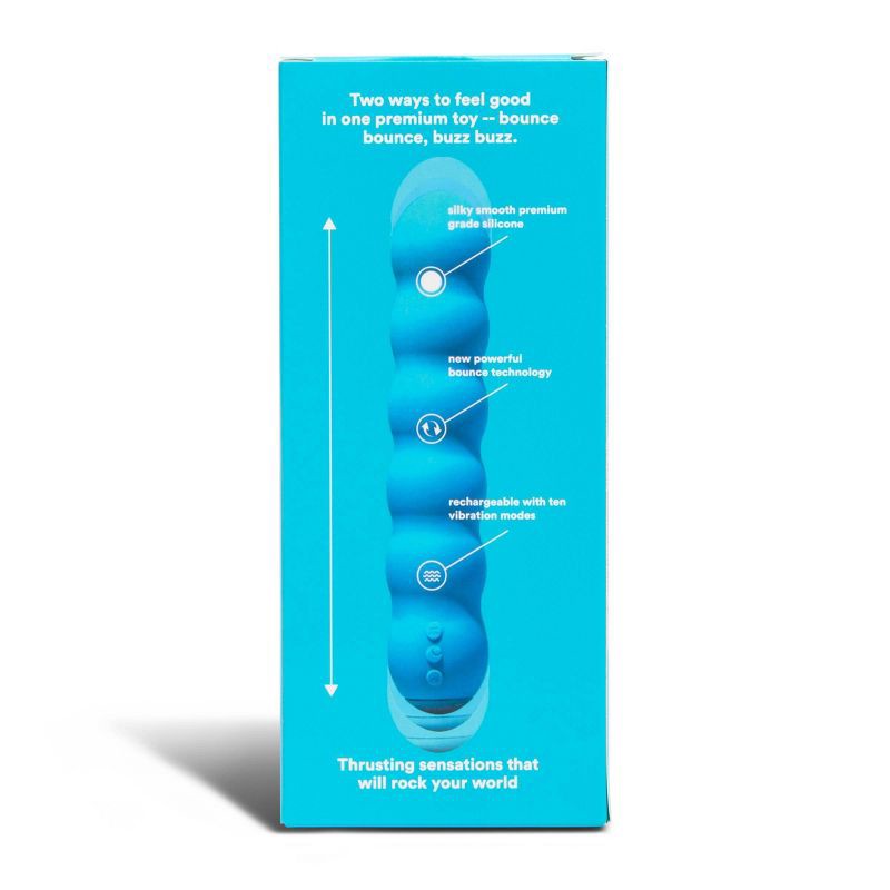 slide 9 of 10, Hello Cake Bounce Vibe Thrusting Vibrator, 1 ct