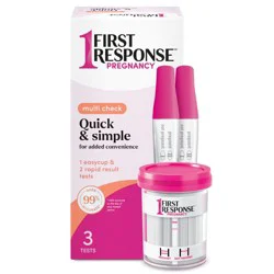 First Response Simple Check Easy Cup - 3ct