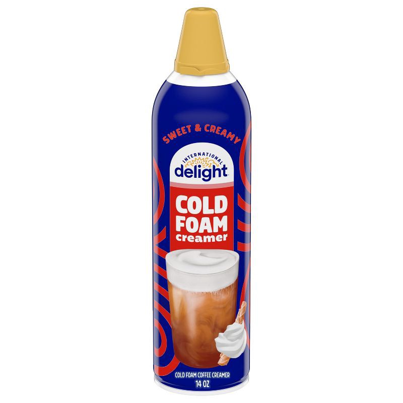 slide 1 of 12, International Delight Cold Foam Sweet Creamy Coffee Creamer - 14oz, 14 oz