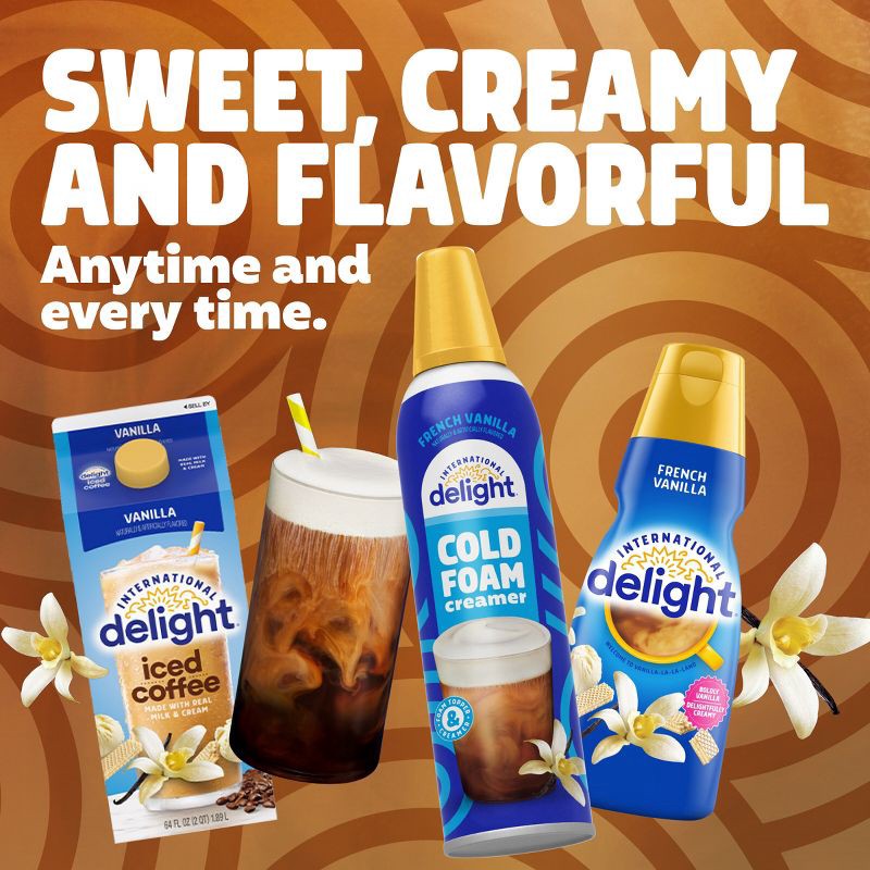 slide 7 of 17, International Delight Cold Foam Caramel Macchiato Coffee Creamer - 14oz, 14 oz