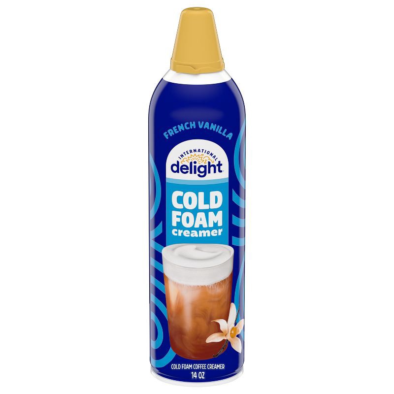 slide 1 of 14, International Delight Cold Foam French Vanilla Coffee Creamer - 14oz, 14 oz