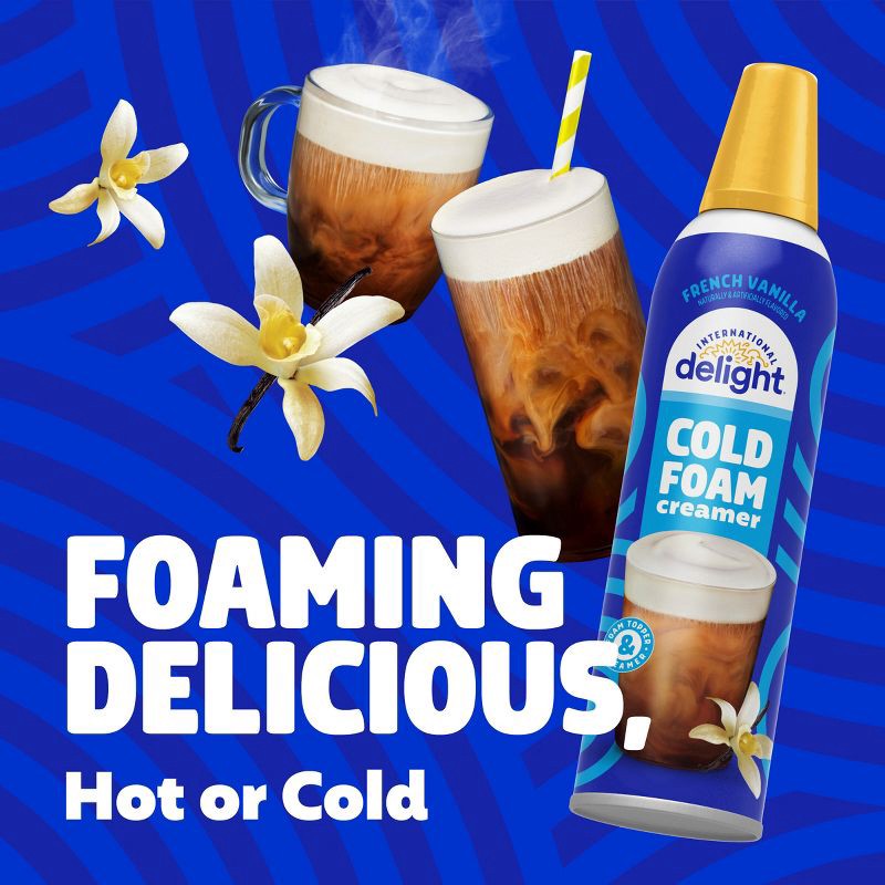 slide 2 of 14, International Delight Cold Foam French Vanilla Coffee Creamer - 14oz, 14 oz
