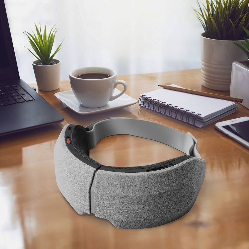 slide 4 of 6, Sharper Image RealTouch Eye Mask Electric Hot+Cold Massager: Plastic Body Wraps, 1 ct