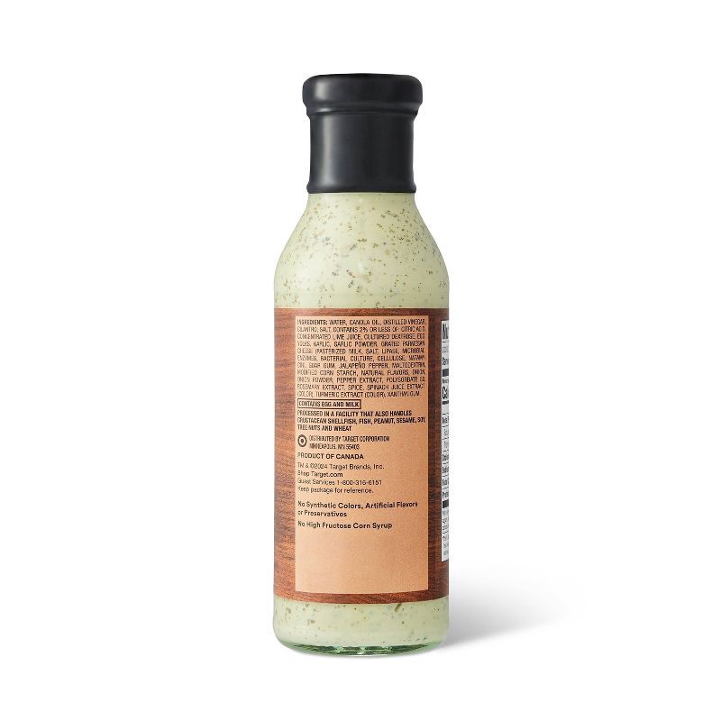 slide 4 of 5, Creamy Aji Verde Dressing - 11.8 fl. oz. - Good & Gather™, 11.8 fl oz