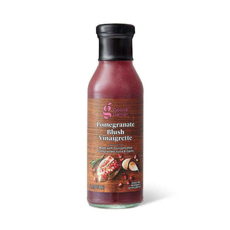 slide 1 of 5, Pomegranate Blush Vinaigrette - 11.8 fl oz - Good & Gather™, 11.8 fl oz