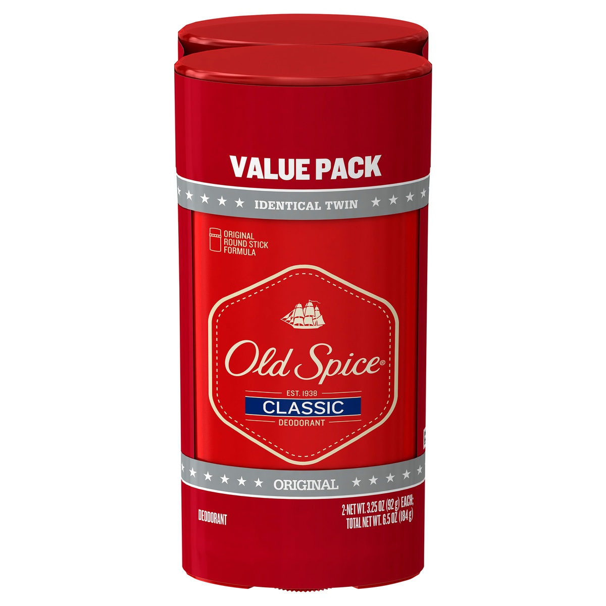 slide 1 of 4, Old Spice Value Pack Classic Original Deodorant 2 ea, 2 ct